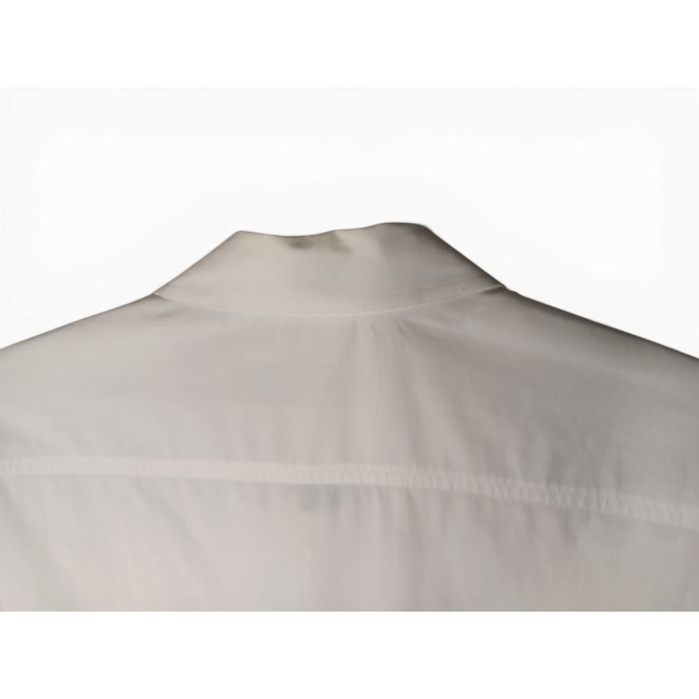 Burberry Men’s White Button Down Shirt Nova Check Trim Size M Business Casual - Picture 11 of 14